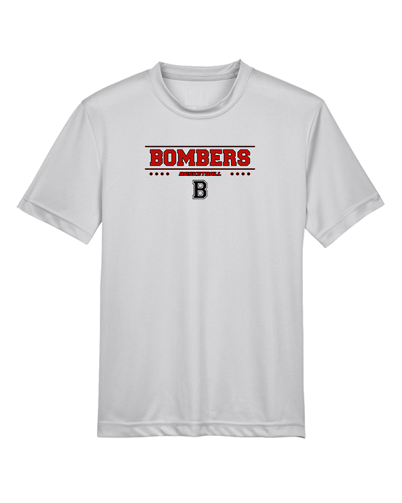 Boonton HS Boys Basketball Border - Youth Performance Shirt