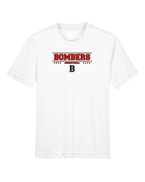 Boonton HS Boys Basketball Border - Youth Performance Shirt