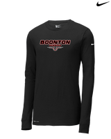 Boonton HS Boys Basketball Design - Mens Nike Longsleeve