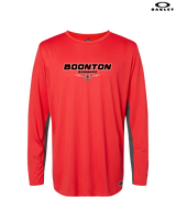 Boonton HS Boys Basketball Design - Mens Oakley Longsleeve