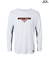 Boonton HS Boys Basketball Design - Mens Oakley Longsleeve