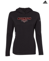 Boonton HS Boys Basketball Design - Womens Adidas Hoodie