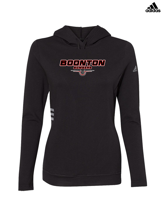 Boonton HS Boys Basketball Design - Womens Adidas Hoodie