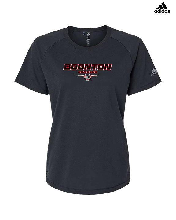 Boonton HS Boys Basketball Design - Womens Adidas Performance Shirt
