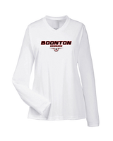 Boonton HS Boys Basketball Design - Womens Performance Longsleeve