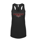 Boonton HS Boys Basketball Design - Womens Tank Top