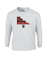 Boonton HS Boys Basketball Eat Sleep Breathe - Cotton Longsleeve
