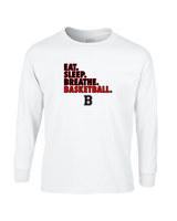 Boonton HS Boys Basketball Eat Sleep Breathe - Cotton Longsleeve