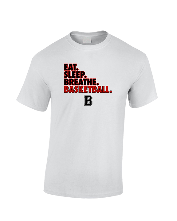 Boonton HS Boys Basketball Eat Sleep Breathe - Cotton T-Shirt