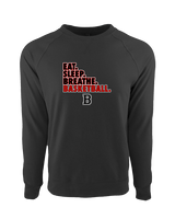 Boonton HS Boys Basketball Eat Sleep Breathe - Crewneck Sweatshirt