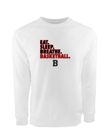 Boonton HS Boys Basketball Eat Sleep Breathe - Crewneck Sweatshirt