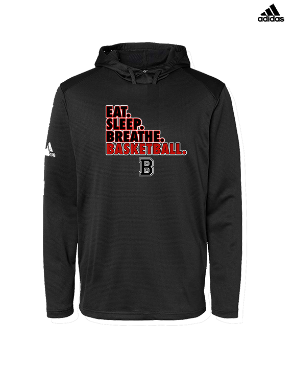 Boonton HS Boys Basketball Eat Sleep Breathe - Mens Adidas Hoodie