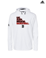 Boonton HS Boys Basketball Eat Sleep Breathe - Mens Adidas Hoodie