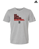 Boonton HS Boys Basketball Eat Sleep Breathe - Mens Adidas Performance Shirt