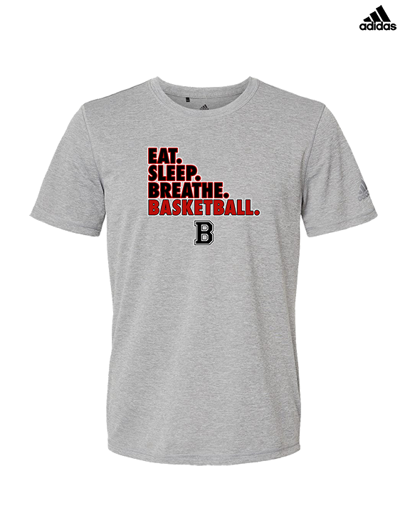 Boonton HS Boys Basketball Eat Sleep Breathe - Mens Adidas Performance Shirt