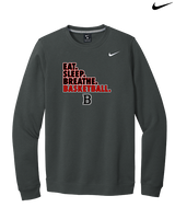 Boonton HS Boys Basketball Eat Sleep Breathe - Mens Nike Crewneck