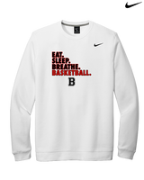 Boonton HS Boys Basketball Eat Sleep Breathe - Mens Nike Crewneck