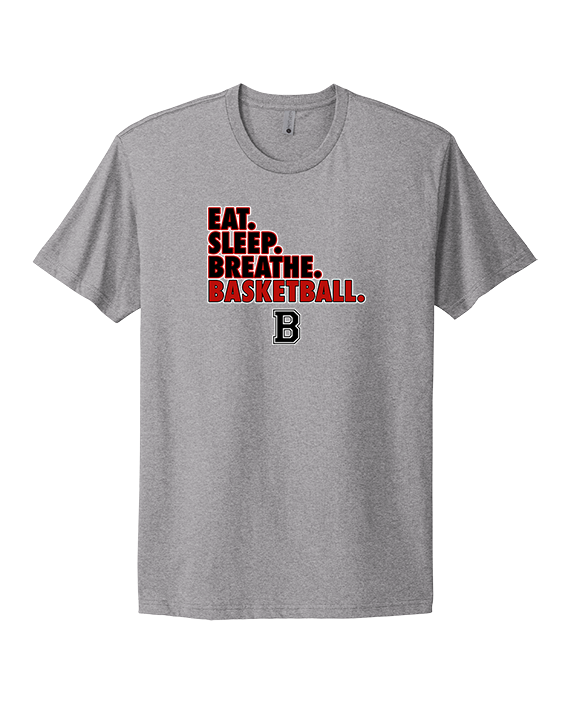 Boonton HS Boys Basketball Eat Sleep Breathe - Mens Select Cotton T-Shirt