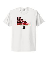 Boonton HS Boys Basketball Eat Sleep Breathe - Mens Select Cotton T-Shirt