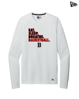 Boonton HS Boys Basketball Eat Sleep Breathe - New Era Performance Long Sleeve