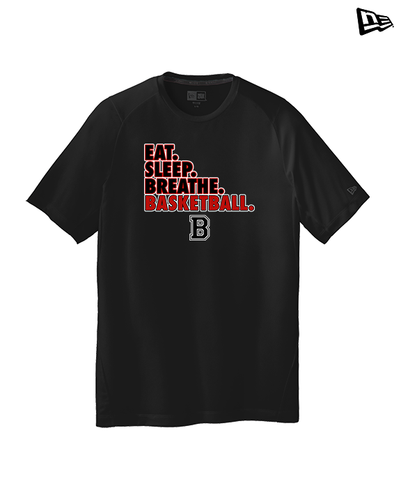 Boonton HS Boys Basketball Eat Sleep Breathe - New Era Performance Shirt