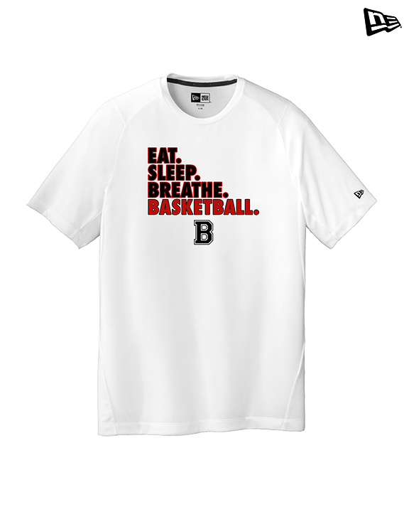 Boonton HS Boys Basketball Eat Sleep Breathe - New Era Performance Shirt