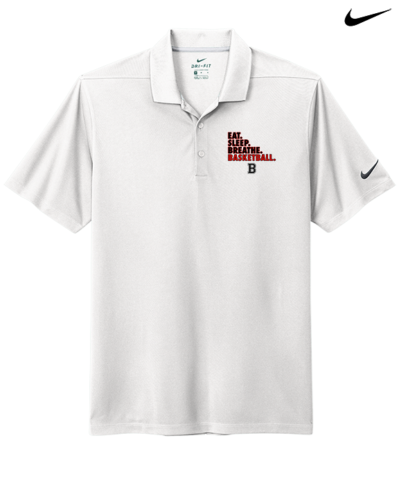 Boonton HS Boys Basketball Eat Sleep Breathe - Nike Polo