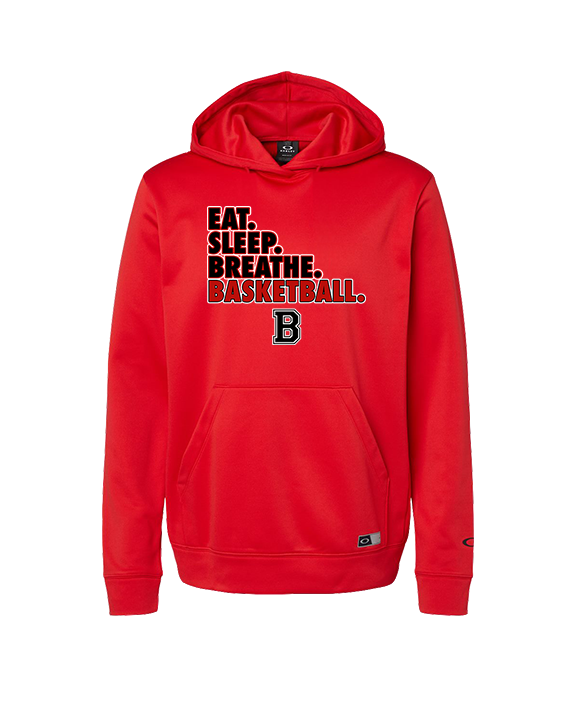 Boonton HS Boys Basketball Eat Sleep Breathe - Oakley Performance Hoodie