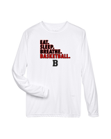 Boonton HS Boys Basketball Eat Sleep Breathe - Performance Longsleeve