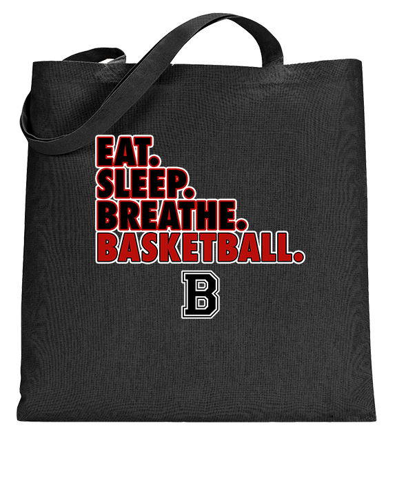 Boonton HS Boys Basketball Eat Sleep Breathe - Tote