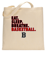 Boonton HS Boys Basketball Eat Sleep Breathe - Tote
