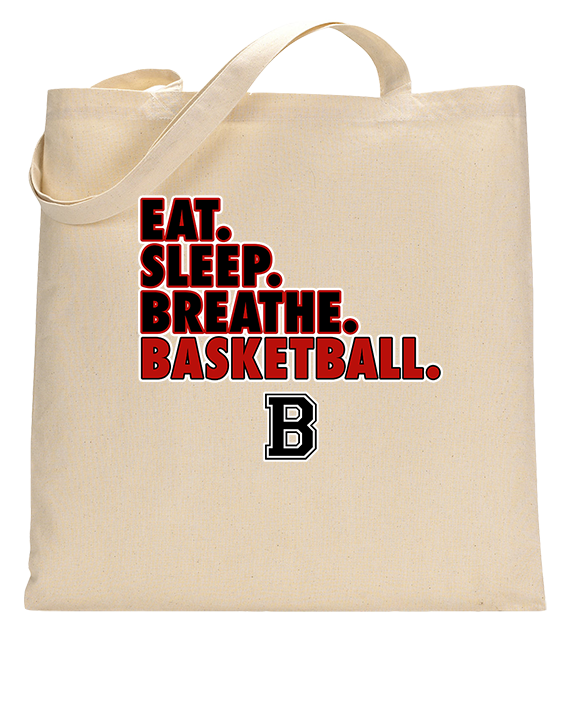 Boonton HS Boys Basketball Eat Sleep Breathe - Tote