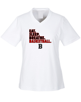 Boonton HS Boys Basketball Eat Sleep Breathe - Womens Performance Shirt