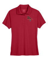Boonton HS Boys Basketball Eat Sleep Breathe - Womens Polo