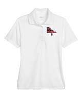 Boonton HS Boys Basketball Eat Sleep Breathe - Womens Polo