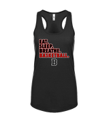 Boonton HS Boys Basketball Eat Sleep Breathe - Womens Tank Top