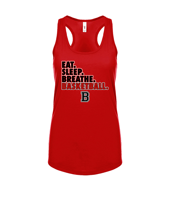 Boonton HS Boys Basketball Eat Sleep Breathe - Womens Tank Top