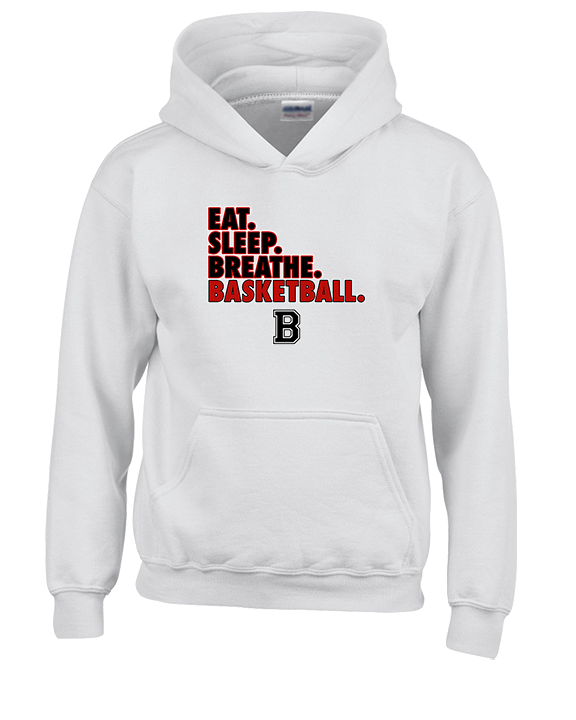 Boonton HS Boys Basketball Eat Sleep Breathe - Youth Hoodie