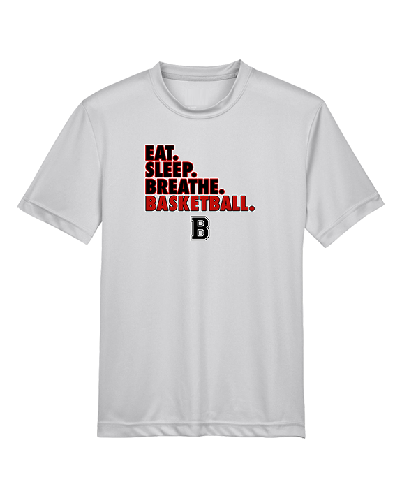 Boonton HS Boys Basketball Eat Sleep Breathe - Youth Performance Shirt