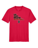 Boonton HS Boys Basketball Eat Sleep Breathe - Youth Performance Shirt