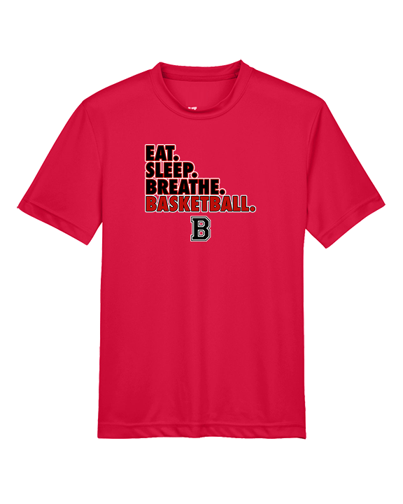 Boonton HS Boys Basketball Eat Sleep Breathe - Youth Performance Shirt