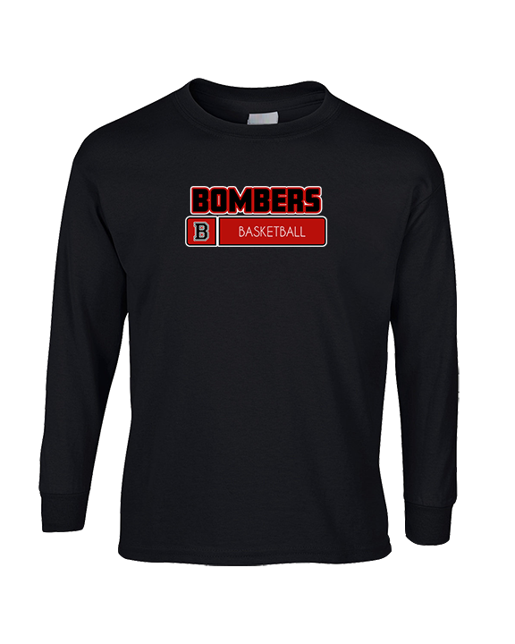 Boonton HS Boys Basketball Pennant - Cotton Longsleeve