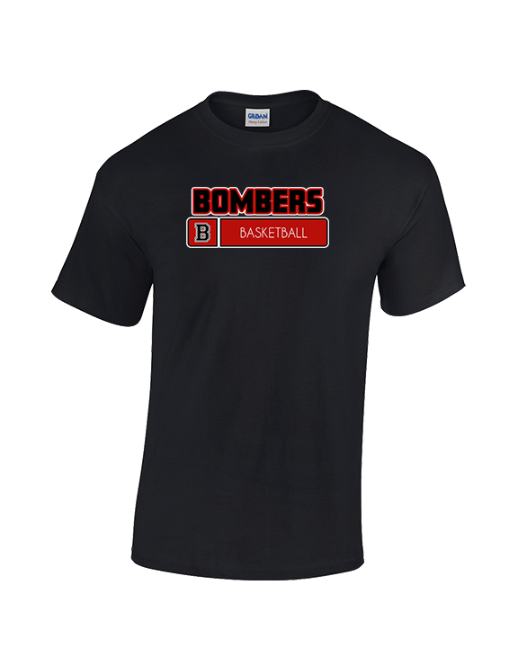 Boonton HS Boys Basketball Pennant - Cotton T-Shirt