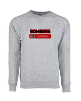 Boonton HS Boys Basketball Pennant - Crewneck Sweatshirt