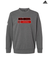 Boonton HS Boys Basketball Pennant - Mens Adidas Crewneck