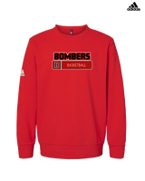 Boonton HS Boys Basketball Pennant - Mens Adidas Crewneck