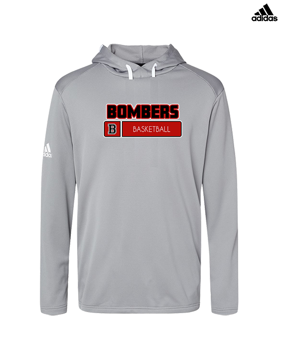Boonton HS Boys Basketball Pennant - Mens Adidas Hoodie