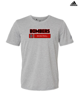 Boonton HS Boys Basketball Pennant - Mens Adidas Performance Shirt