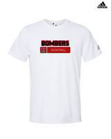 Boonton HS Boys Basketball Pennant - Mens Adidas Performance Shirt