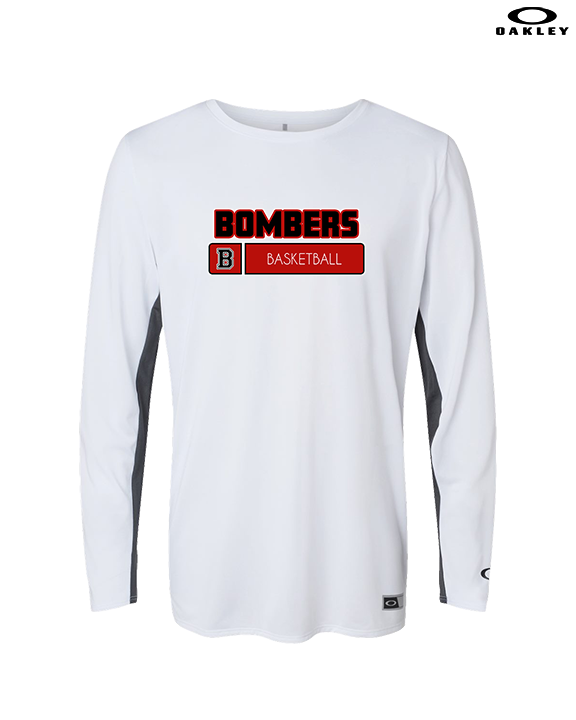 Boonton HS Boys Basketball Pennant - Mens Oakley Longsleeve